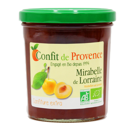 [CDP5463] Confiture Mirabelle Lorraine BIO 6 x 370 gr