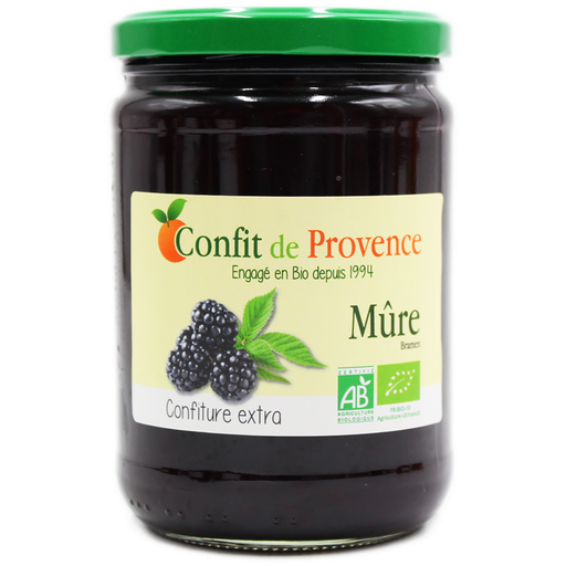 [CDP5652] Confiture Extra - Mûre BIO 650 gr — Carton de 6 pces