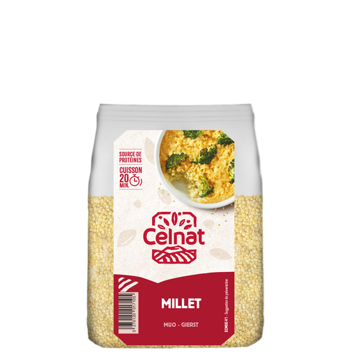 [CE4001010] Millet BIO 500 gr — Carton de 6 pces