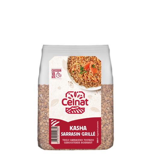 [CE4001017] Kasha Sarrasin grillé BIO 500 gr — Carton de 6 pces