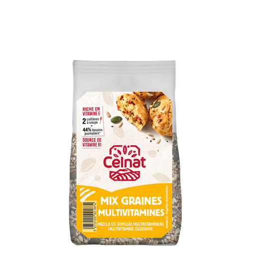 [CE4003010] Mix graines Multivitamines BIO 8 x 250 gr