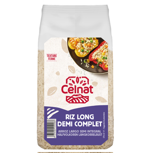 [CE4004004] Riz long demi-complet BIO 1kg — Carton de 12 pces