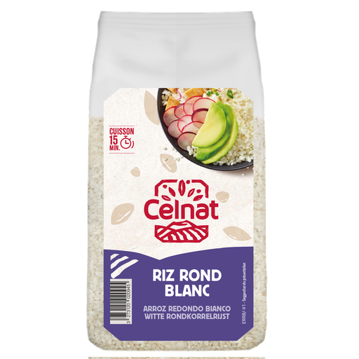 [CE4004008] Riz rond blanc BIO 12 x 1kg
