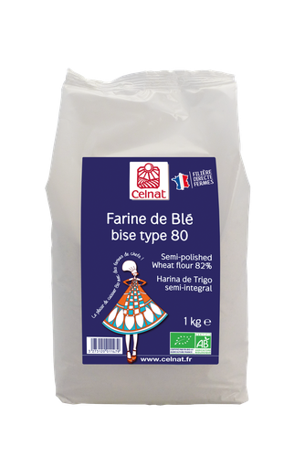 [CE4007003] Farine de blé bise T80 BIO 10 x 1kg