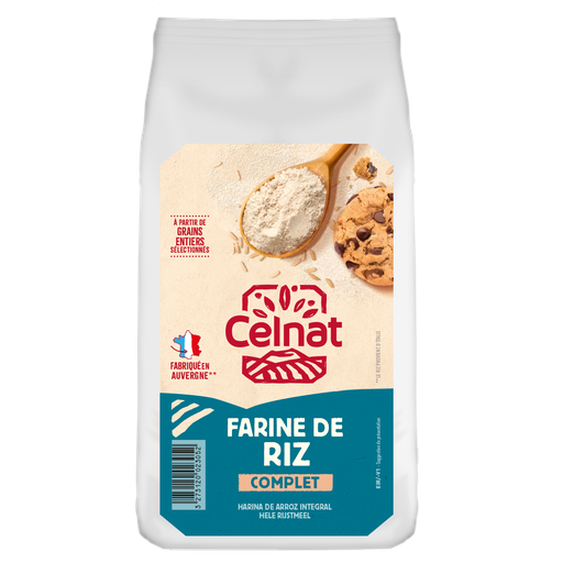[CE40070092] Farine de riz complet Bio 1kg — Carton de 6 pces