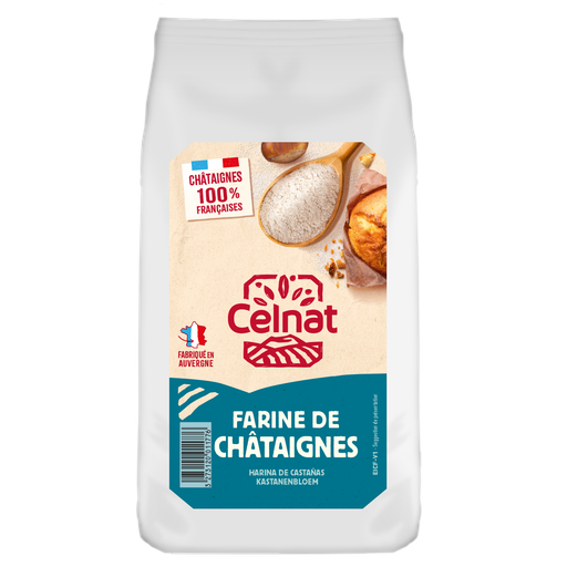 [CE4007012] Farine de châtaignes BIO 500 gr — Carton de 6 pces