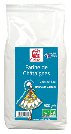 [CE4007012] Farine de châtaignes BIO 6 x 500 gr