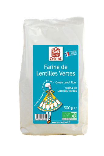 [CE4007013] Farine de lentilles vertes BIO 6 x 500 gr