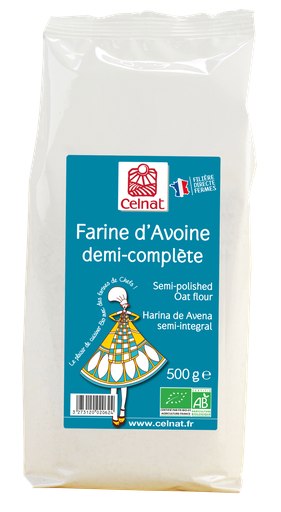 [CE4007017] Farine avoine demi-complet BIO 6 x 500 gr