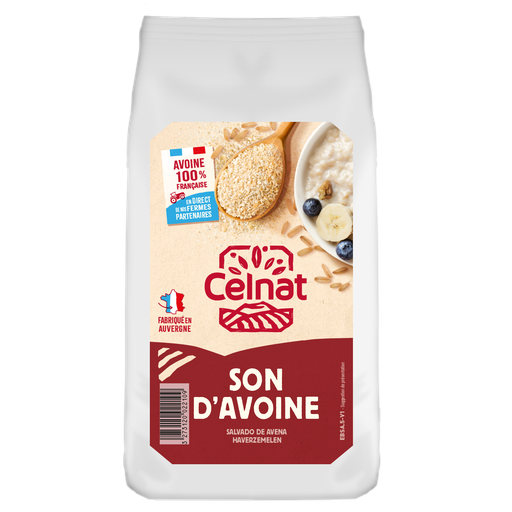 [CE4008100] Son d'avoine BIO 500 gr — Carton de 12 pces