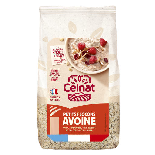 [CE4012002] Petits flocons d'avoine BIO 500 gr — Carton de 12 pces