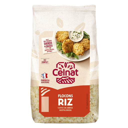 [CE4012008] Flocons de riz BIO 500 gr — Carton de 6 pces