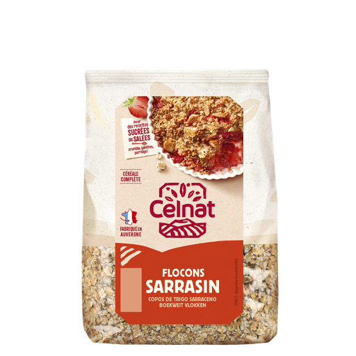 [CE4012014] Flocons de sarrasin BIO 350 gr — Carton de 6 pces