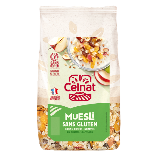 [CE4013006] Muesli sans gluten BIO 375 gr — Carton de 10 pces
