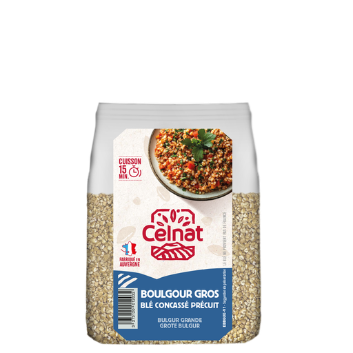 [CE4014002] Boulgour gros demi-complet BIO 500 gr — Carton de 6 pces