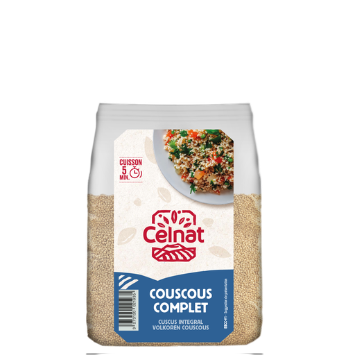 [CE4014005] Couscous complet BIO 500 gr — Carton de 6 pces