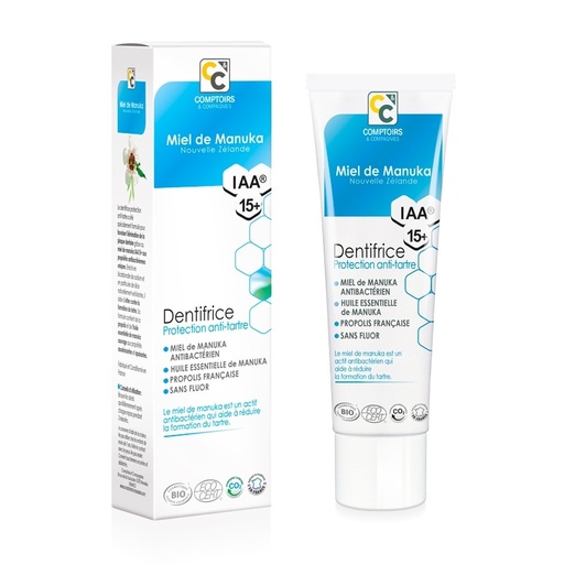[CECDM15T] Dentifrice antitartre IAA15+ BIO 6 x 75 ml