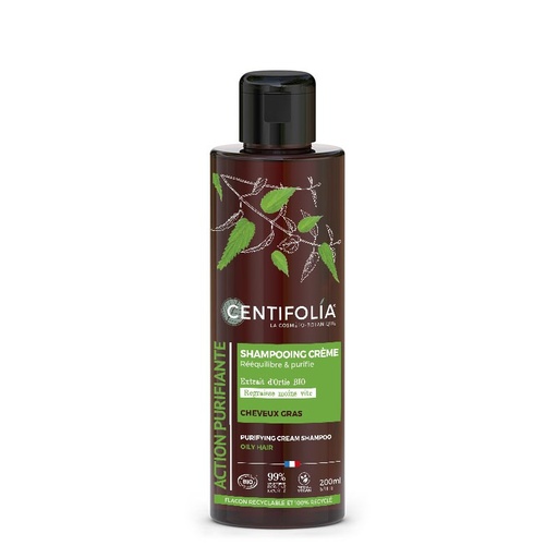 [CEN0021] Shampooing crème purifiant - cheveux gras BIO 6 x 200 ml