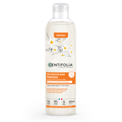 [CEN28641] Gel douche soin surgras - Fleur d'oranger BIO 6 x 250 ml