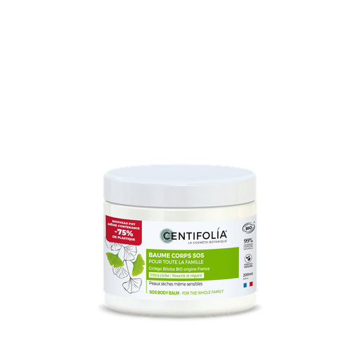 [CEN29969] Baume corps S0S pour la famille hydratant BIO  (nouveau pot) 6 x 200 ml