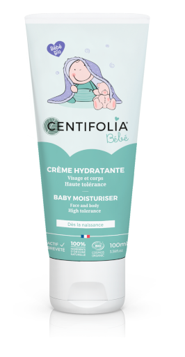 [CEN3703] Crème hydratante bébé BIO 100 ml- tube — Carton de 6 pces