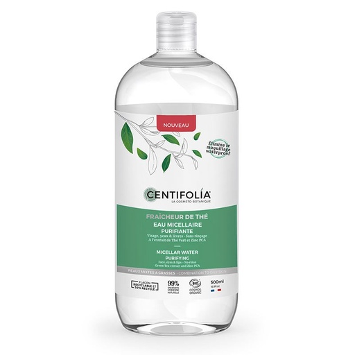 [CEN4030] Eau micellaire purifiante - Fraîcheur de Thé BIO 500 ml — Carton de 6 pces