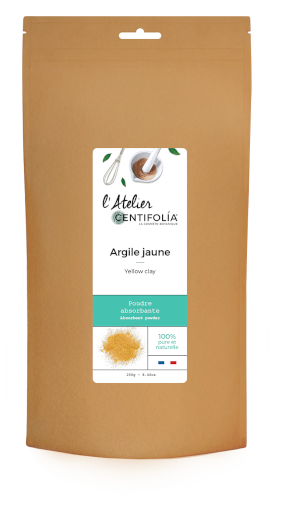 [CEN4506009*] Argile jaune poudre Non-BIO 250 gr — Carton de 6 pces