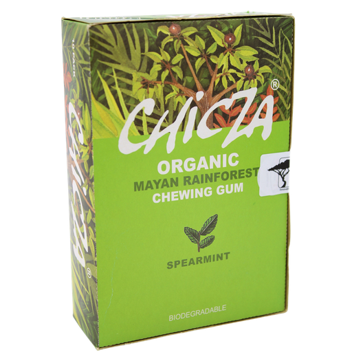 [CH1002] Chicza BIO Gomme à la menthe verte BIO 10 x 30 gr