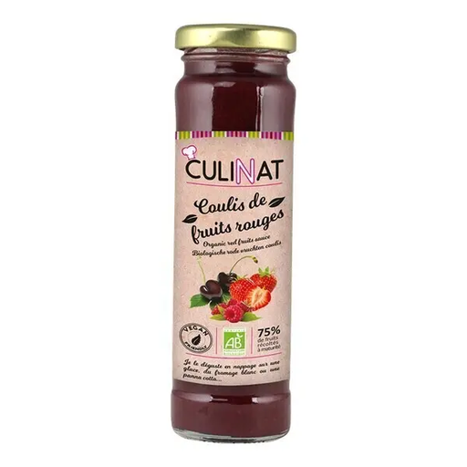 [CNAT4922040] Coulis de fruits rouges BIO 6 x 165 gr