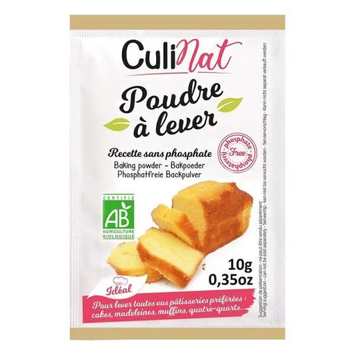 [CNAT4930010] Poudre à lever BIO  16 x (8 x 10 gr)