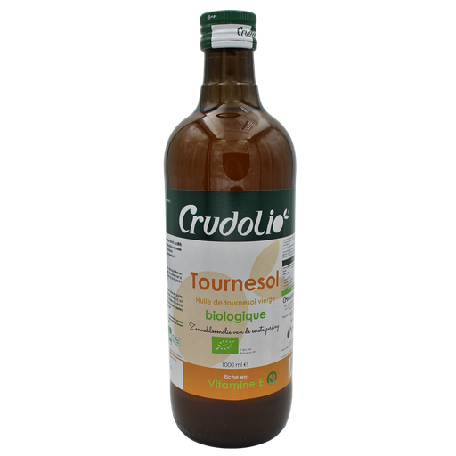 [CRU0200] Huile de graines de tournesol BIO 6 x 1L