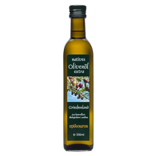 [EPI2050] Huile olive extra vierge BIO 500 ml — Carton de 6 pces