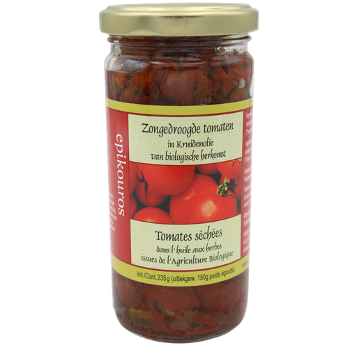 [EPI4190] Tomates séchées dans l'huile aux herbes BIO 6 x 256 ml