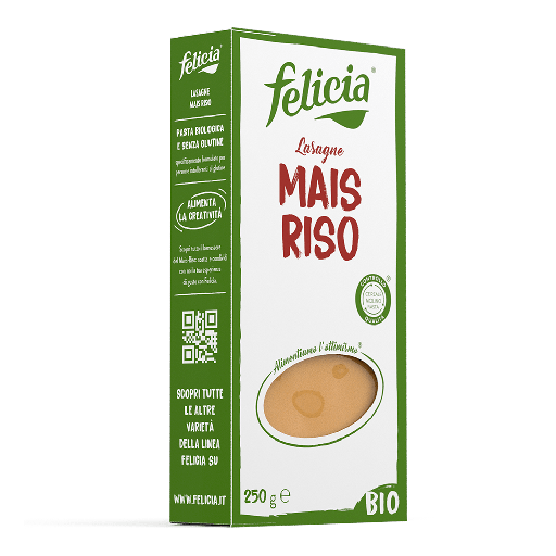 [FEL104] Lasagne maïs et riz sans gluten BIO 12 x 250 gr