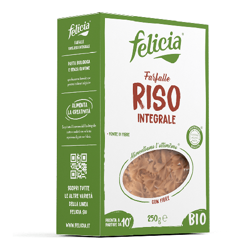 [FEL409] Farfalle de riz complet BIO 8 x 250 gr