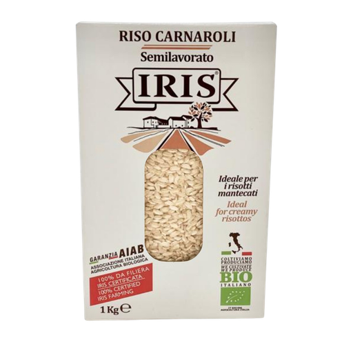 [IRI2215] Riz rond 1/2 complet Carnaroli BIO 12 x 1 kg