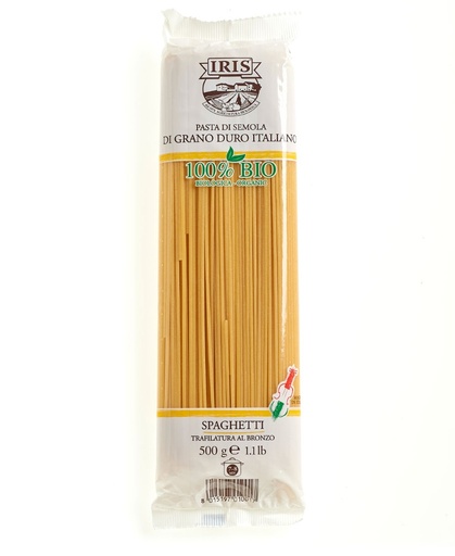 [IRI2501001] Spaghetti blanc Iris BIO 12 x 500 gr