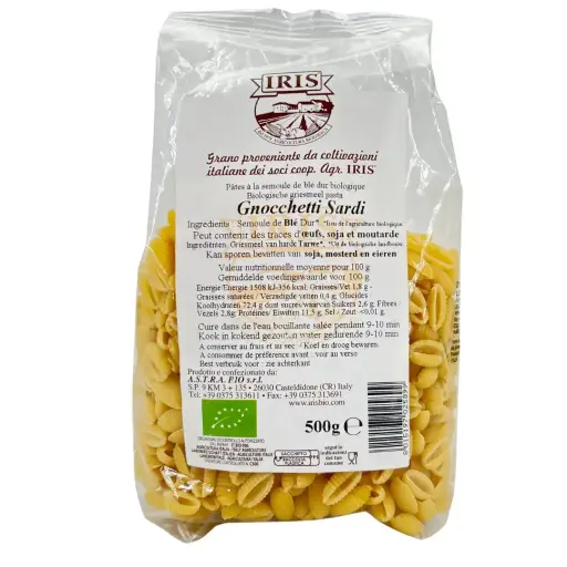 [IRI2501005] Gnocchetti blanc BIO 12 x 500 gr