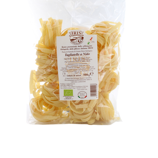 [IRI2502006] Tagliatelle Nid Blanc BIO 15 x 500 gr
