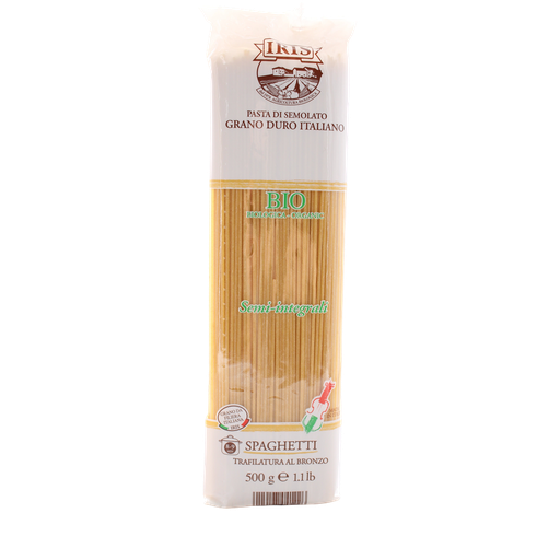 [IRI2504001] Spaghetti mi-complet BIO 12 x 500 gr