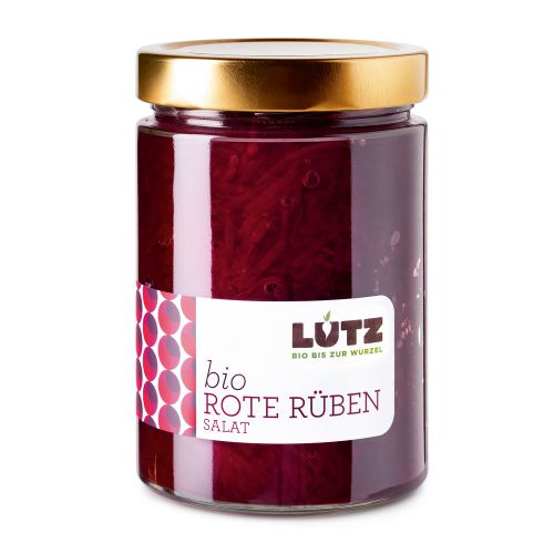 [LU125] Betterave rouge en salade bocal BIO 580 ml — Carton de 9 pces