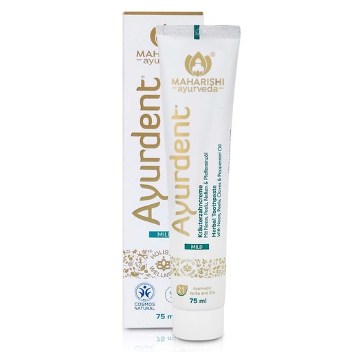 [MA170009] Ayurdent dentifrice doux BIO 6 x 75 ml