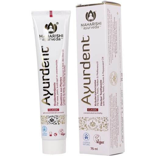[MA170010] Ayurdent dentifrice classique BIO 6 x 75 ml