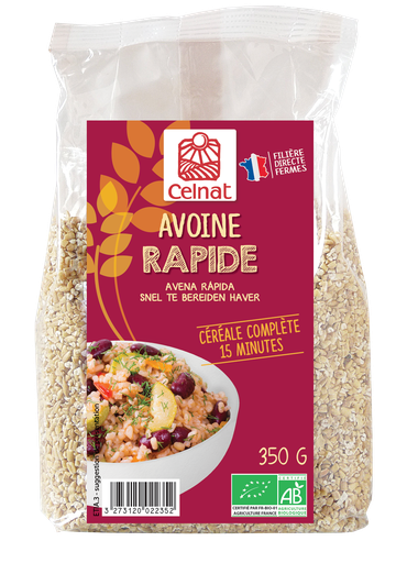 [CE4015001] Avoine rapide BIO 350 gr