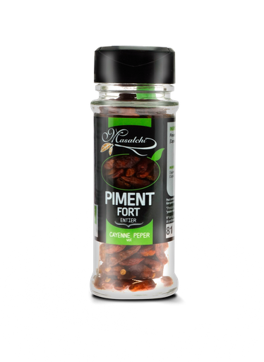 [MAS6123] Piment fort entier BIO 3 x 20 gr