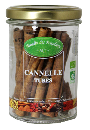 [MP614] Cannelle tube BIO 6 x 20 gr