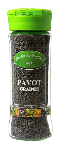 [MP668] Pavot graines BIO 6 x 60 gr