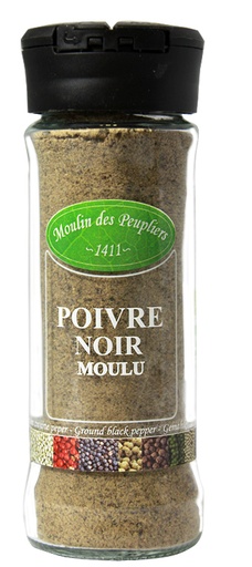 [MP682] Poivre noir moulu BIO 6 x 50 gr