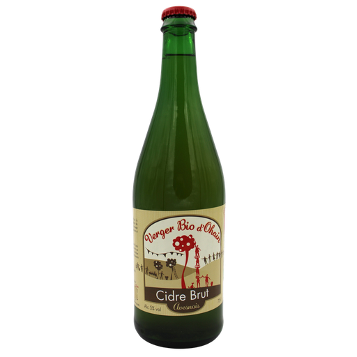 [VER0002] Cidre brut BIO 6 x 75 cl