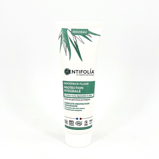 [CEN028591 ] Dentifrice fluor Protection intégrale BIO — Carton de 12 pces